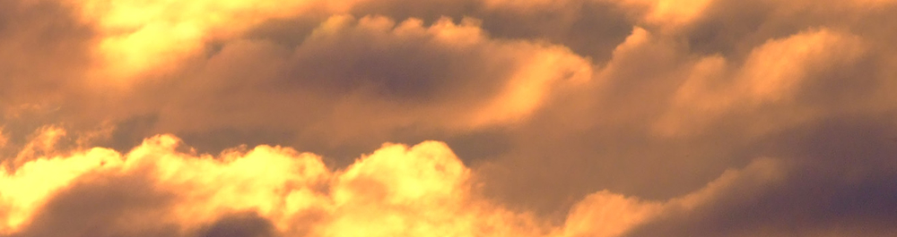 Firey sunset from Self catering holiday house Ardnamurchan Scotland